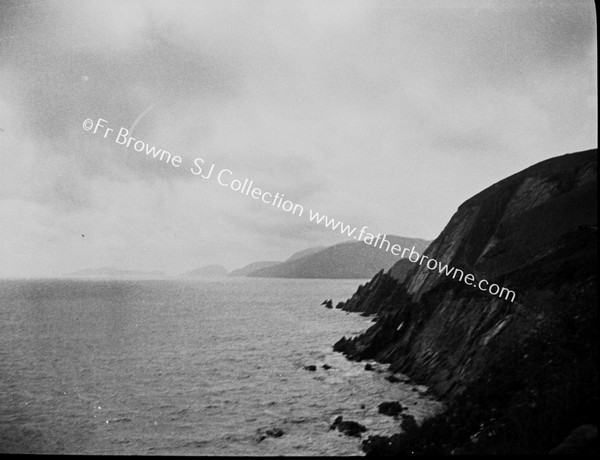 CLIFF HEAD WITH BLASKET ISLANDS